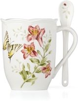Butterfly Meadow Mug with Spoon, Macy's Exclusive