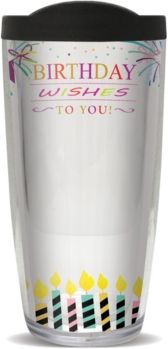 Sign-It Birthday Fem Double Wall Insulated Tumbler, 16 oz
