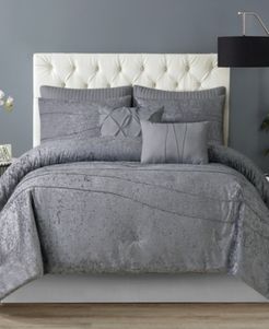 Julienne 7-Piece Comforter Set - King Bedding