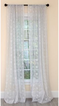 Charming Night Sheer Rod Pocket Curtain Collection