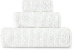 Joy Solid Organic Cotton 3-Pc. Towel Set Bedding