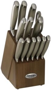 14 Pc Peened Cutlery Set