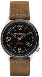 Canyon Ridge Brown Leather Strap Watch 42mm