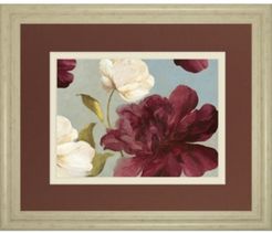 Deep Peonies Ii by Asia Jensen Framed Print Wall Art, 34" x 40"