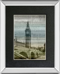 Big Ben by Alan Lambert Mirror Framed Print Wall Art, 34" x 40"
