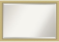 Landon Gold-tone Framed Bathroom Vanity Wall Mirror, 39.38" x 27.38"