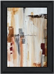 Falling Blocks by Cloverfield Co, Ready to hang Framed Print, Black Frame, 15" x 21"