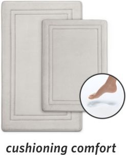 SpeedDry 2-Pc. Memory Foam Bath Mat Set Bedding