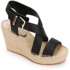 Olivia Cross Wedge Sandals Women's Shoes