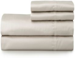 The Welhome Premium Cotton Sateen Full Sheet Set Bedding