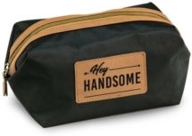 Hey Handsome Performance Nylon Dopp Kit with Saddle Accents