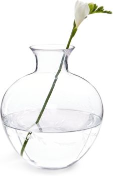 Floral Cut 8" Vase, Created for Macy's