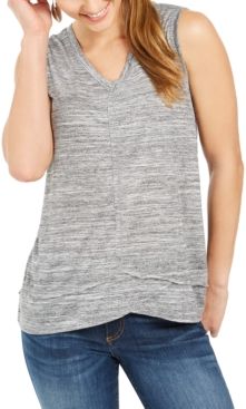 V-Neck High-Low Tank Top, Created for Macy's