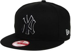New York Yankees Black White 9FIFTY Snapback Cap