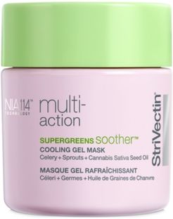 Multi-Action Supergreens Soother Cooling Gel Mask, 3.2-oz.