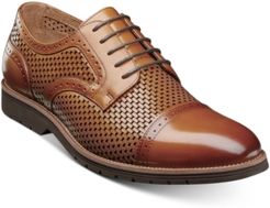 Ellery Textural Brogue Oxfords Men's Shoes