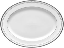 Rochester Platinum Oval Platter, 16"