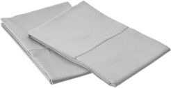 420 Tc Supima Pillowcase Pair with Hem Stitch, Standard Bedding