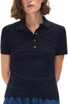 Slim-Fit Short-Sleeve Stretch Pique Polo Shirt