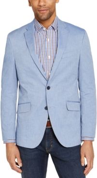 by Kenneth Cole Men's Slim-Fit Stretch Chambray Sport Coat, Created for Macy's