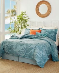 Tommy Bahama Blue Abalone Queen Comforter Set