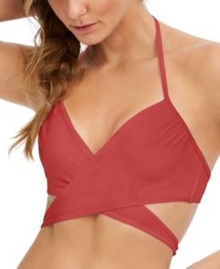 Simone Wrap Bikini Top, Created for Macy's Women's Swimsuit