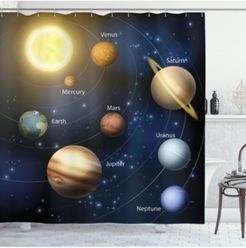 Educational Shower Curtain Bedding