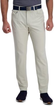 The Active Series Slim Fit Flat Front 5-Pocket Tech Pant