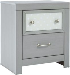 Arcella Two Drawer Nightstand