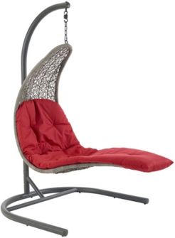 Landscape Hanging Chaise Lounge Outdoor Patio Swing Chair