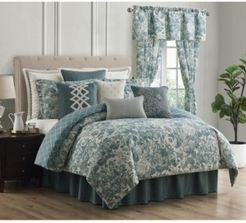 Clarissa 4 Piece Comforter Set, King Bedding