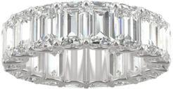 Moissanite Baguette Band (10-3/8 ct. t.w. Dew) in 14k White Gold