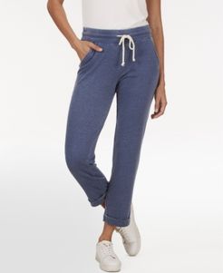 Plus Size Crop Knit Jogger Pant