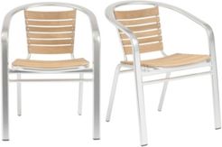 Shirley Stacking Arm Chair, Set of 2