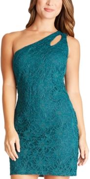 Juniors' Bodycon One-Shoulder Dress