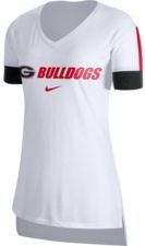 Nike Georgia Bulldogs Women's Fan V-Neck T-Shirt