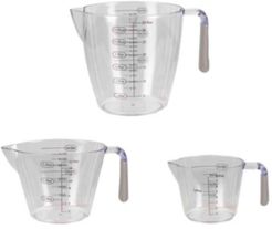 3-Pc. Measuring Cup with Rubber Grip