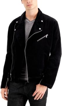 Inc Men's Denim Moto Jacket, Created for Macy's