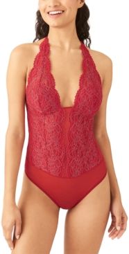 Ciao Bella Lace Halter Bodysuit 936144