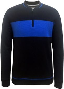 Baseball Ottoman Quarter Zip Sweatshirt, Created for Macy's