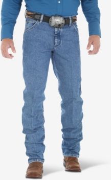 Premium Performance Cowboy Cut Straight Fit Jeans