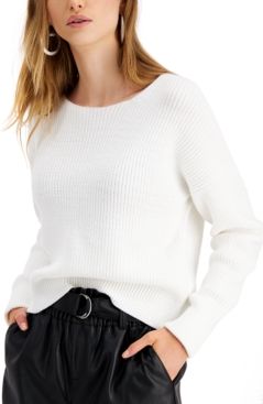Zip-Back Sweater, Created for Macy's