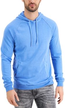 Inc Men's Garment-Dyed French Terry Hoodie, Created for Macy's