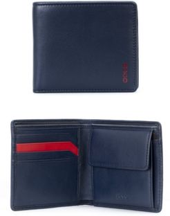 Hugo Men's Subway Four Credit Card Coin Wallet