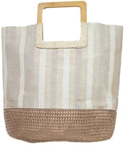 Square Handle Tote Bag