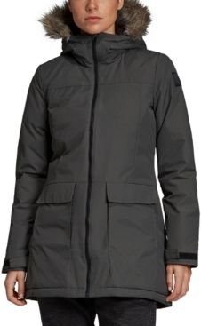 Insulated Faux Fur-Trimmed Parka