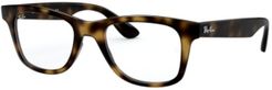 RX4640V Unisex Square Eyeglasses