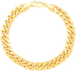 Cuban Chain Link Bracelet in 14k Gold