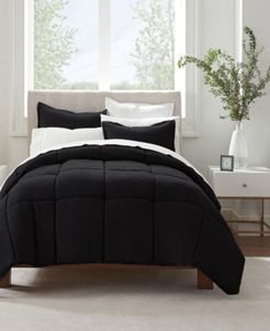 Simply Clean Full and Queen Comforter Set, 3 Piece Bedding