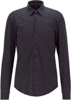 Boss Men's Printed Slim-Fit Shirt